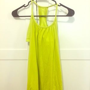 Lulu Lemon yellow top